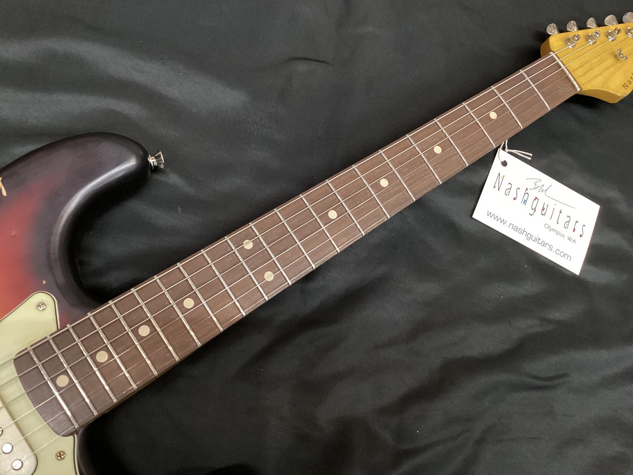 Nash Guitars S-63/3Tone Burst/Alder/AM-887 (ナッシュ ストラト