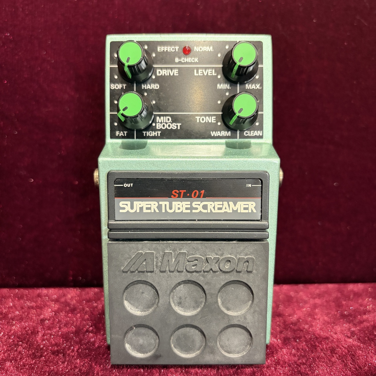 ギター Maxon SUPER TUBE SCREAMER ST-01 ギター Maxon SUPER TUBE SCREAMER ST-01 Amazon | 【中古