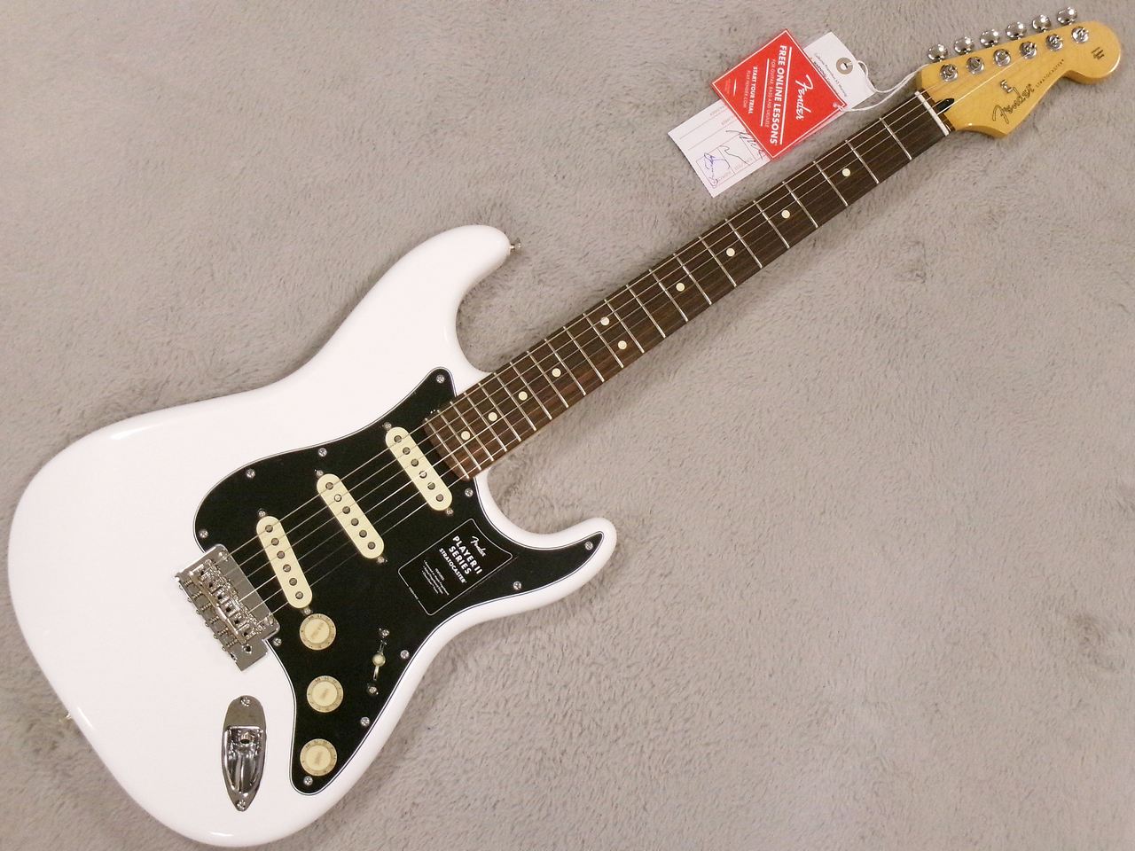 Fender Player II Stratocaster Slab Rosewood Fingerboard Polar