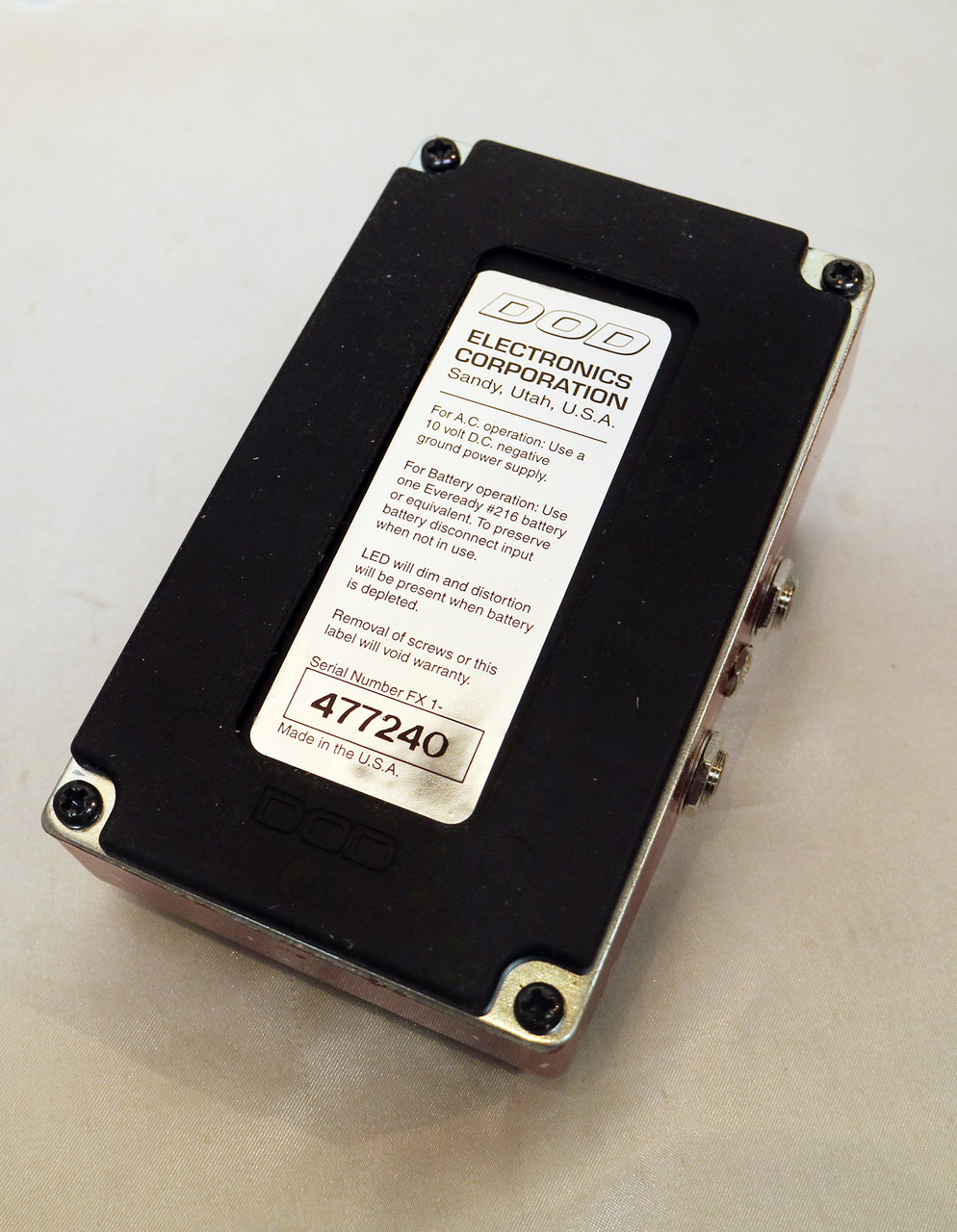 ベース用オクターバーDOD FX-32 MEAT BOX 最狂重低音ブースト