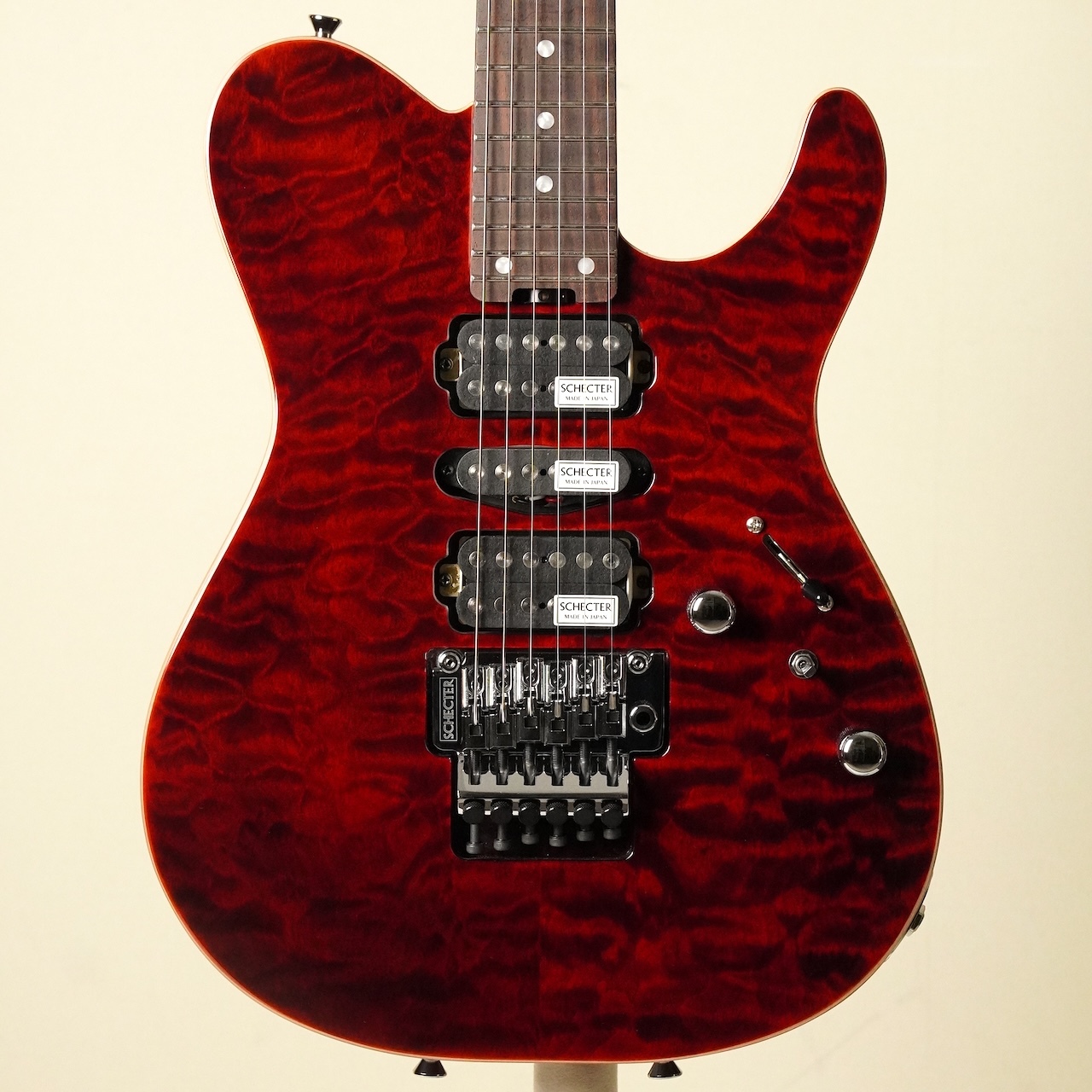 SCHECTER 【クロサワ楽器名古屋店オーダーモデル】KR-KC-2-24-MH/BCH/R -Black  Cherry-《NEW》（新品/送料無料）【楽器検索デジマート】