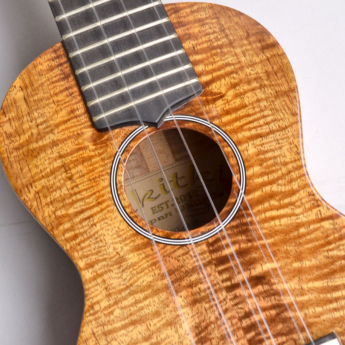 tkitki ukulele HK-S5A E14R #1153 【信州産／ソプラノウクレレ ／14Fジョイント／R指板】（新品/送料無料）【楽器検索デジマート】