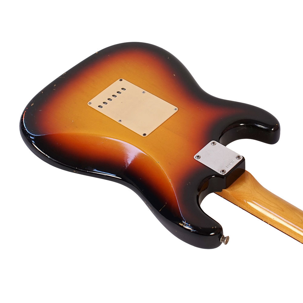 Westminster　ストラト　レリック MBS 1962 Stratocaster Heavy Relic Black Overlay Seminole Red