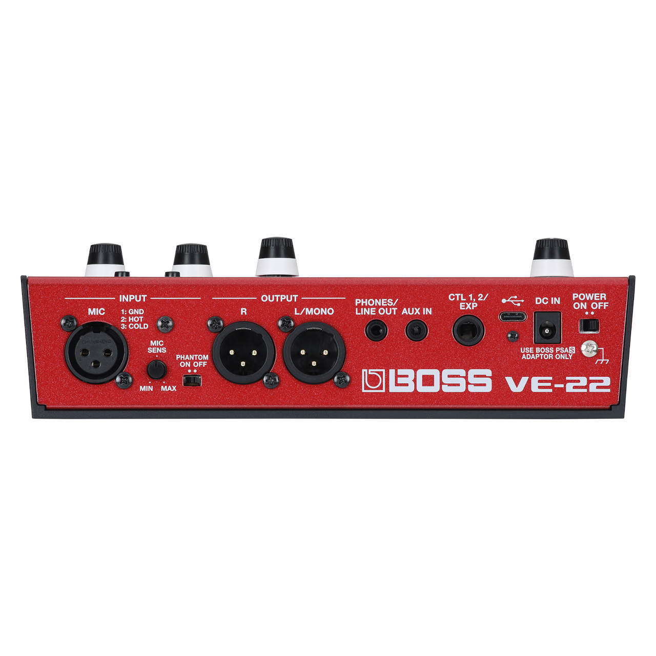 配信機器・PA機器・レコーディング機器 BOSS VE-22 Vocal Performer BOSS VE-22 Vocal Performer With Carry Bag and Power Supply