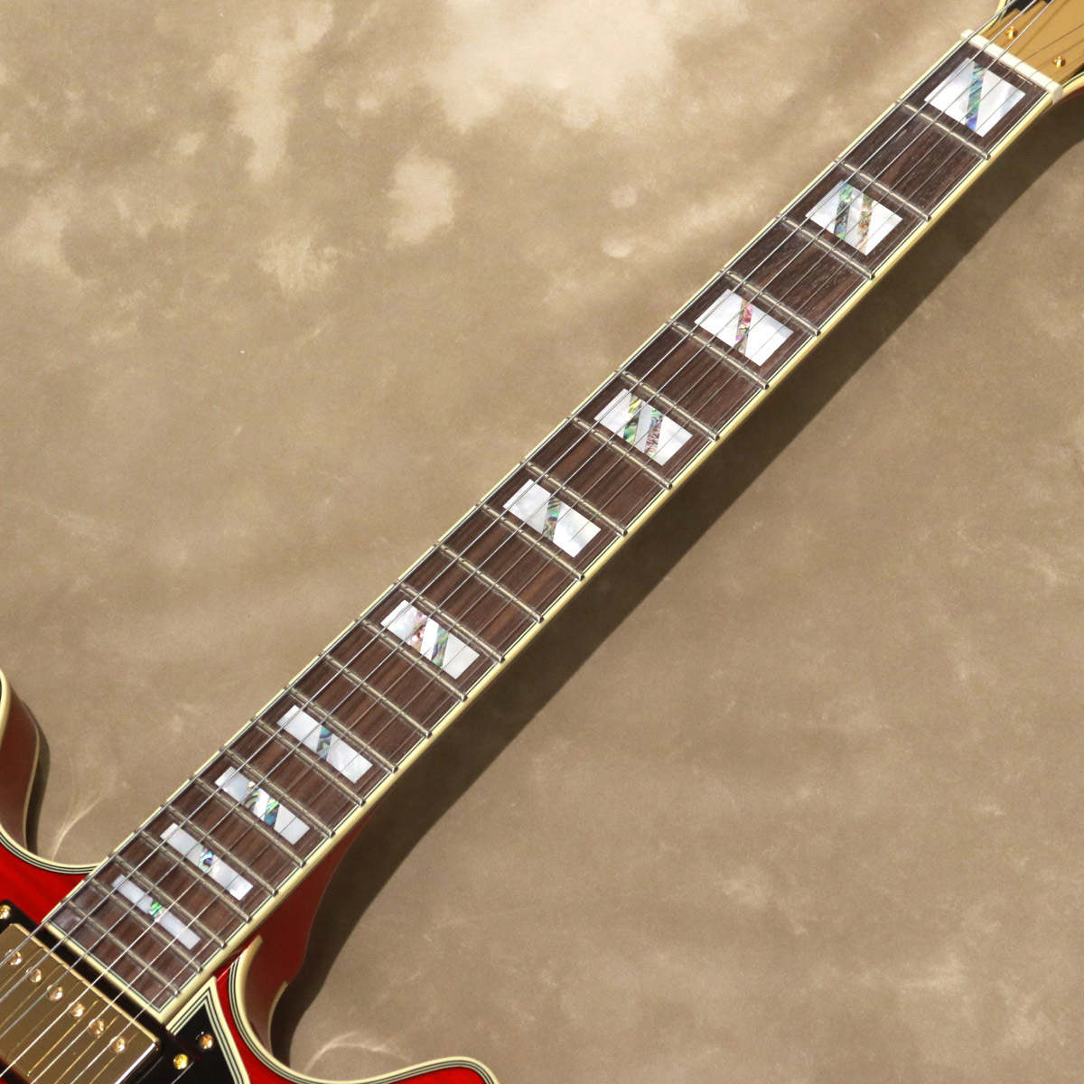 D'Angelico Excel Series Excel DC, Trans Cherry（新品/送料無料