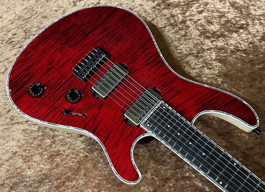 MAYONES Regius 7 -Trans Dirty Red Gloss-（新品/送料無料）【楽器 