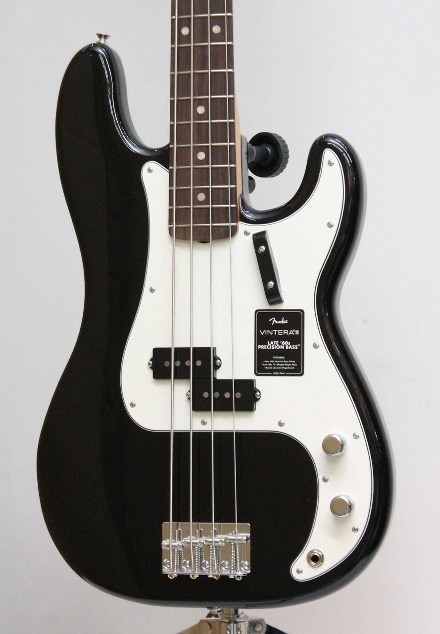 Fender Vintera III Late '60s Precision Bass / Black / 3.84kg