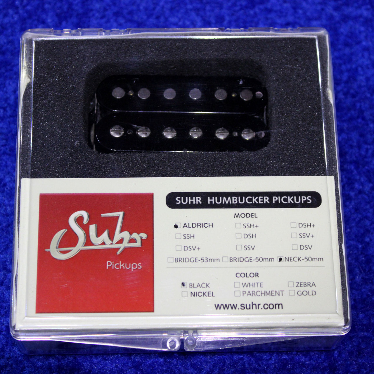Suhr Aldrich Neck 50mm (Black オープン) ネック ハムバッカー