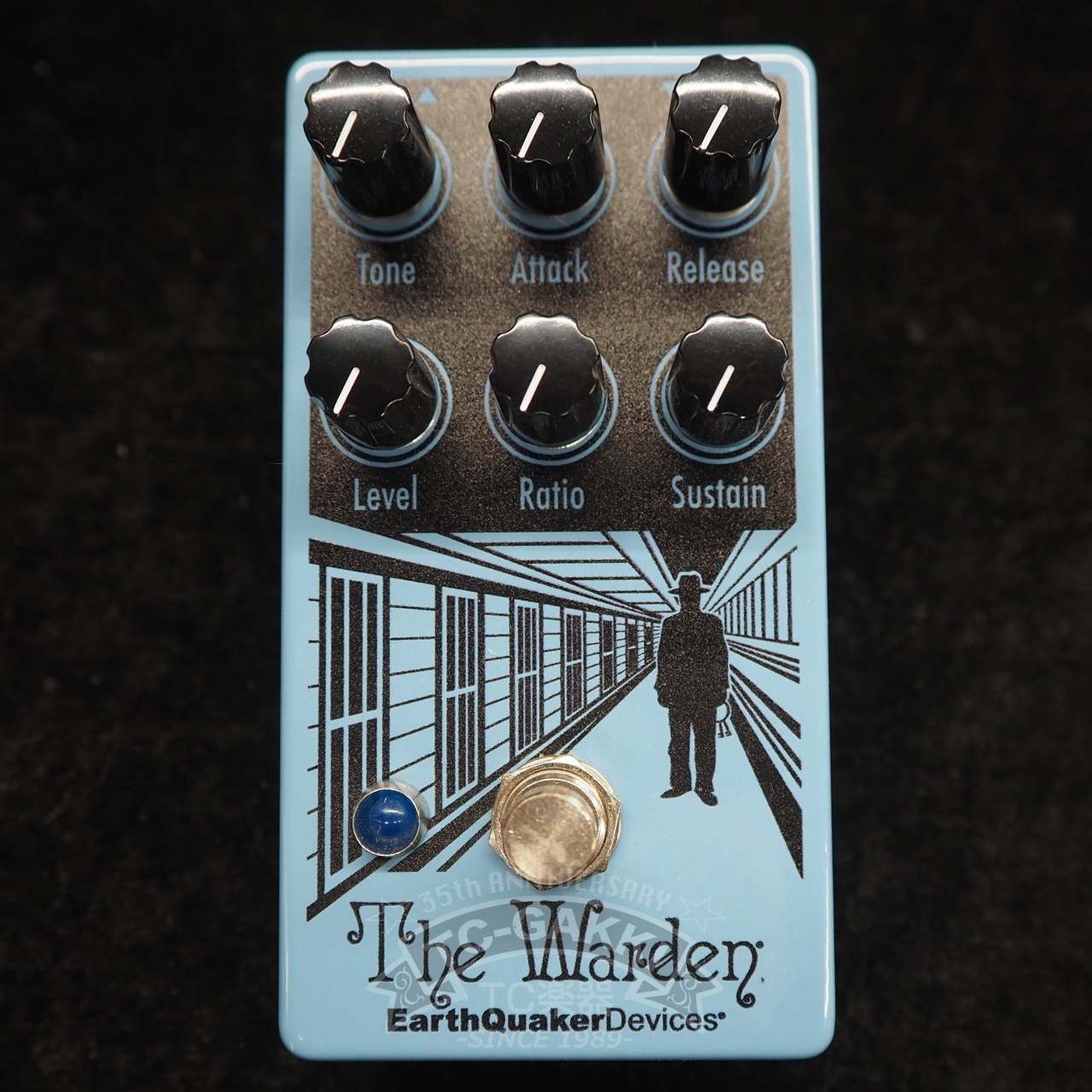 The Warden EarthQuaker Devices コンプ 中古美品 EarthQuaker Devices The Warden Optical Compressor（中古