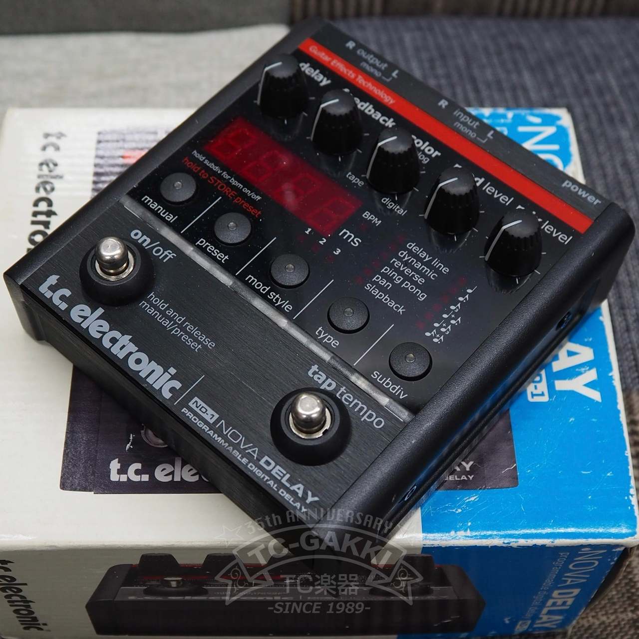 tc electronic ND-1 NOVA DELAY（中古）【楽器検索デジマート】
