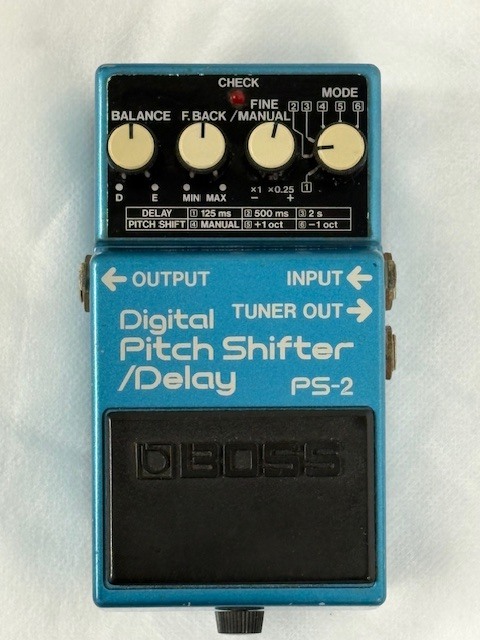BOSS PS-2 デジタルピッチシフター/ディレイ 中古品 BOSS PS-2 Digital Pitch Shifter/Delay（中古）【楽器検索デジマート】