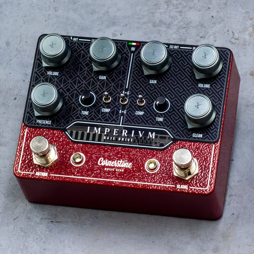 ギター Cornerstone Imperium V2 至極の2in1】Cornerstone Imperium V2｜2つの伝説的ドライブを融合した