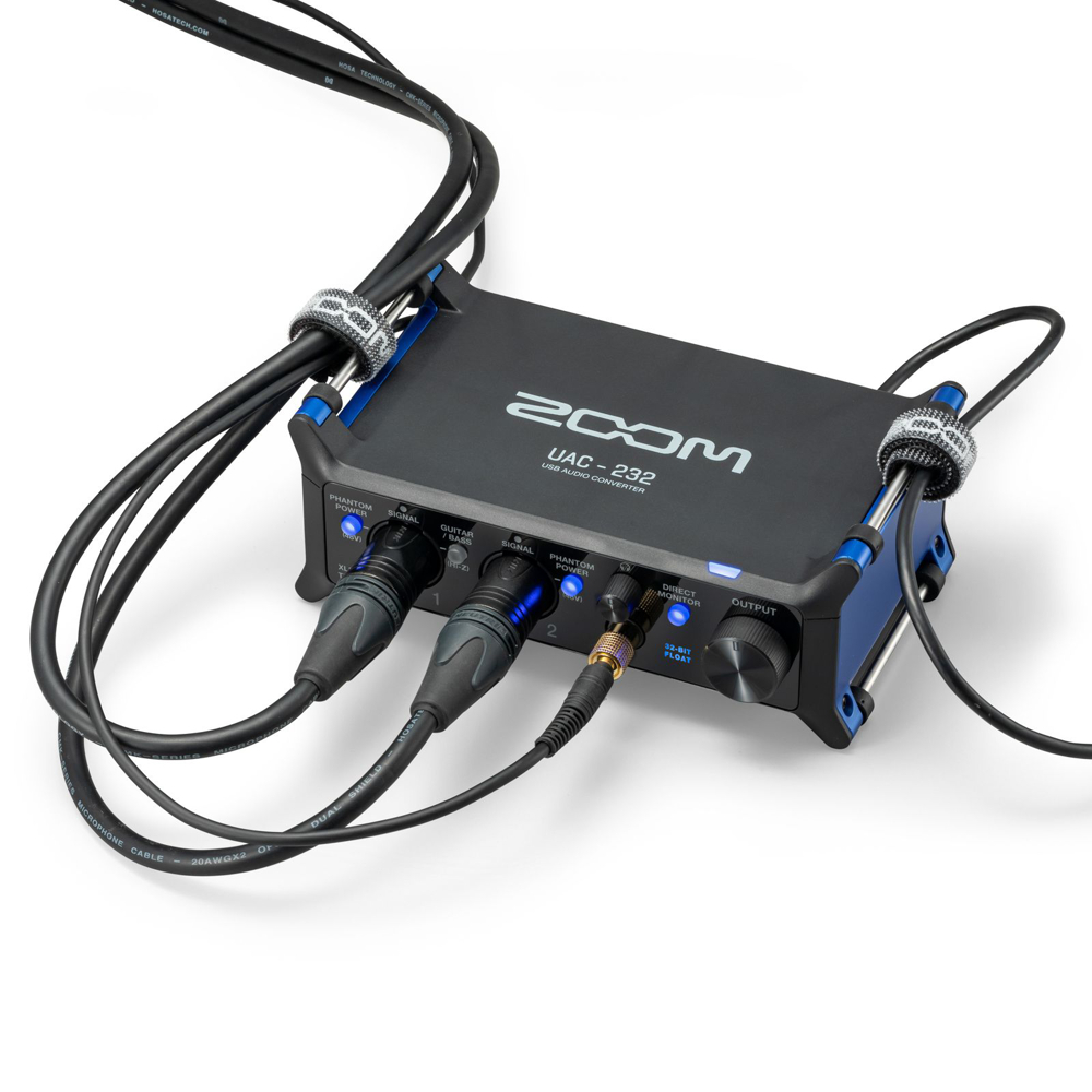 ZOOM UAC-232 2イン／2アウト仕様 32bitフロート対応 USB-Cオーディオ