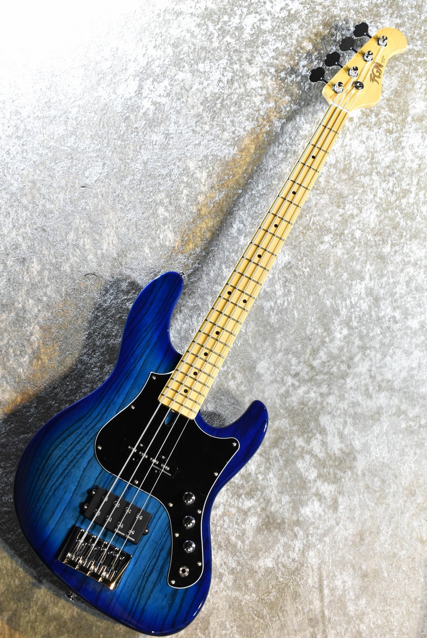 FUJIGEN(FGN) JMJ2-ASH-M/SBB #D240449【4.66kg】See-Thru Blue Burst【J-Standard  Mighty Jazz】（新品/送料無料）【楽器検索デジマート】