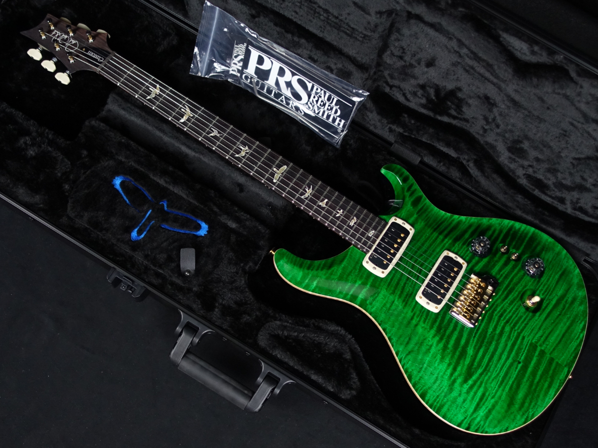 PRS 2008 Custom24 1st 10Top Rosewood Neck / Emerald Green w