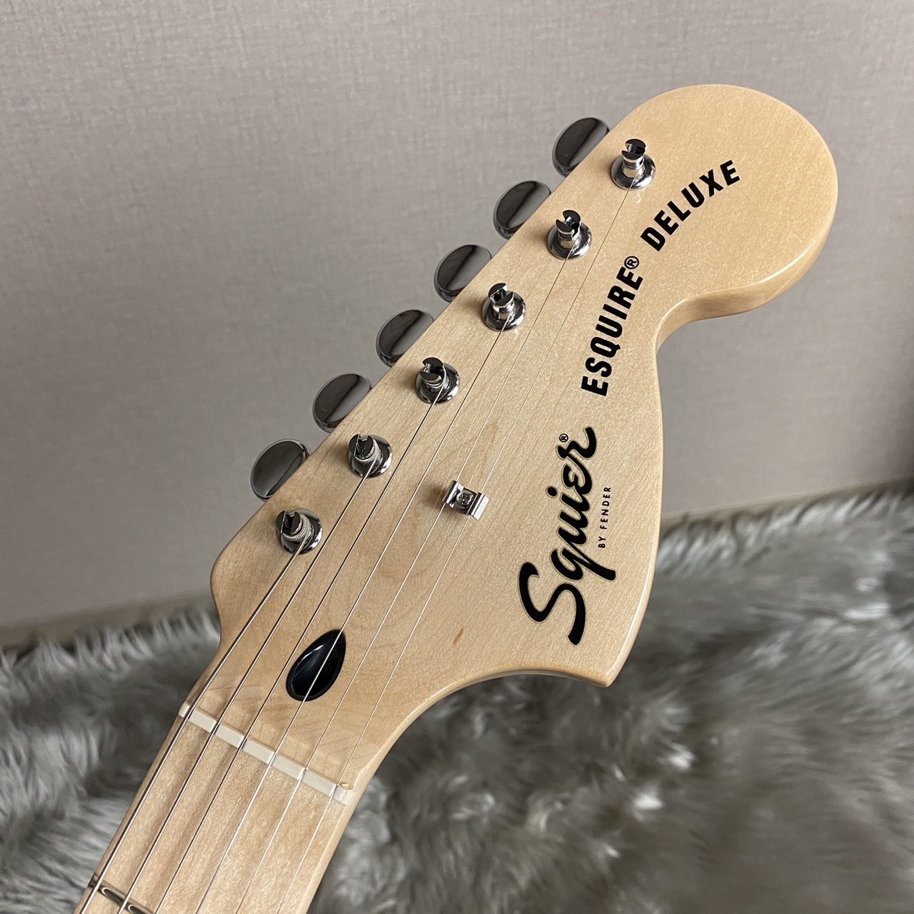 【最終お値下げ】Squier Paranormal Esquire Deluxe SquierParanormal Esquire Deluxe -Metallic Black- 【Web