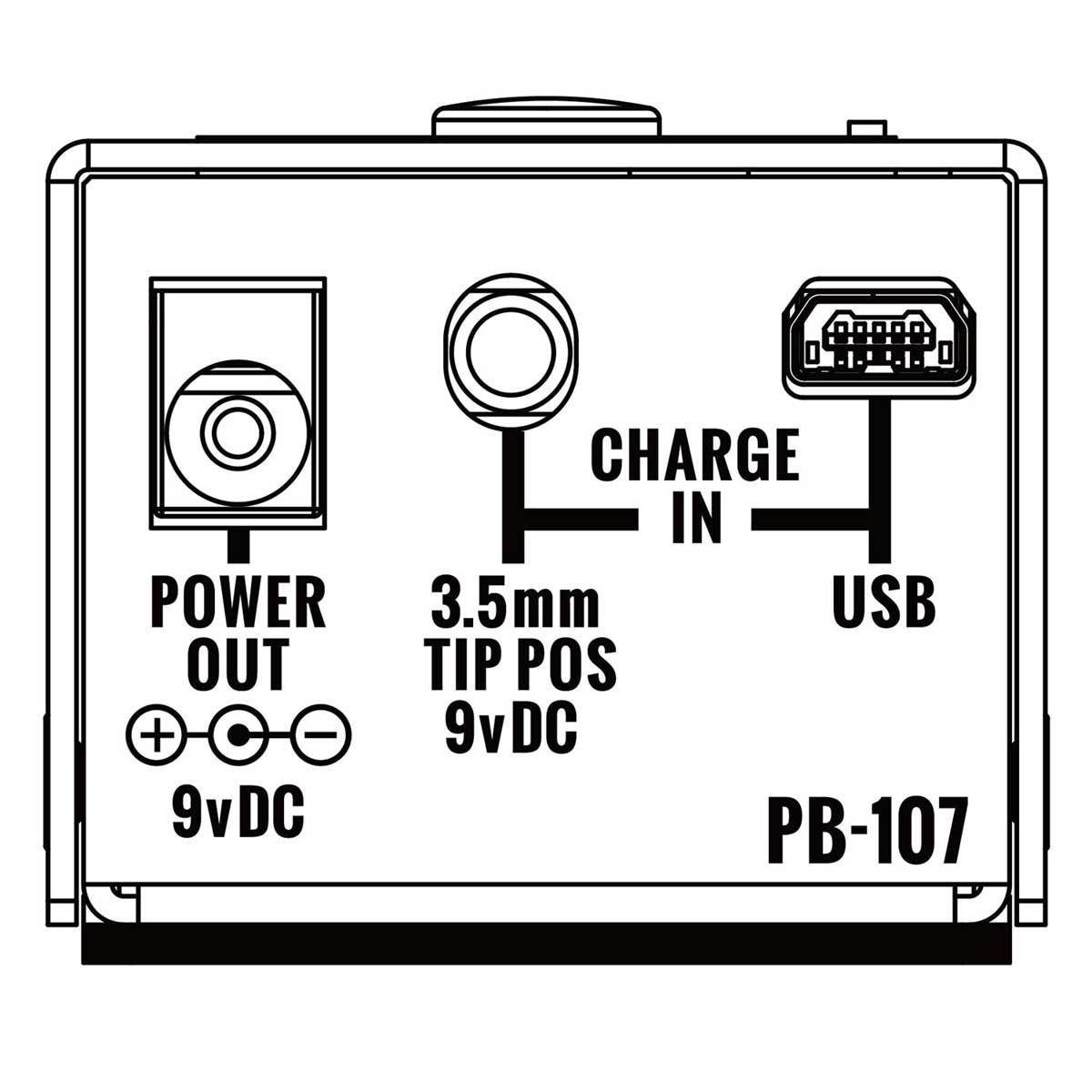 BIG JOE Stompbox Company PB-107 Power Box Lithium ビッグジョー