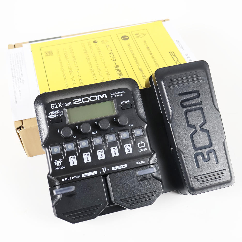 zoom G1X FOUR 中古 美品 ZOOM 【中古】 ギターマルチエフェクター ZOOM G1X FOUR（中古/送料