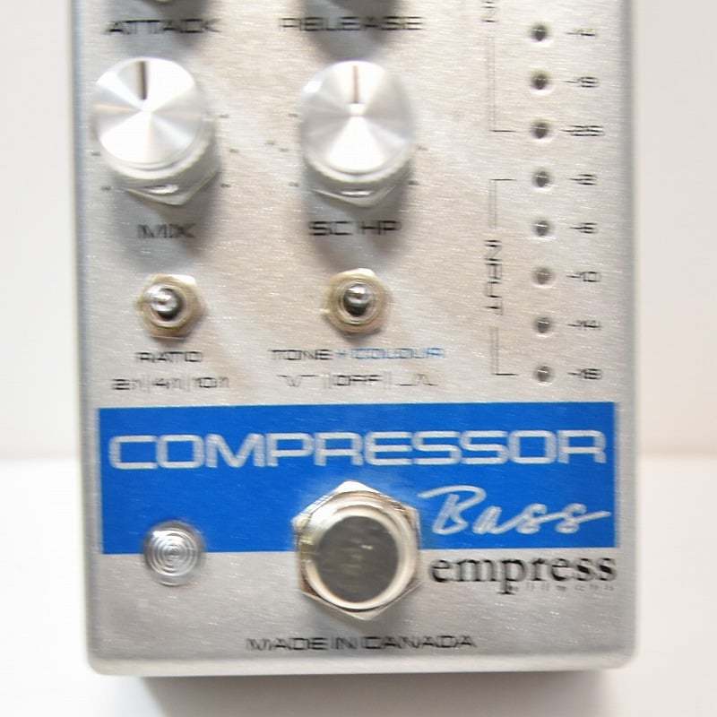 Empress Effects Bass Compressor MKII / Silver Sparkle