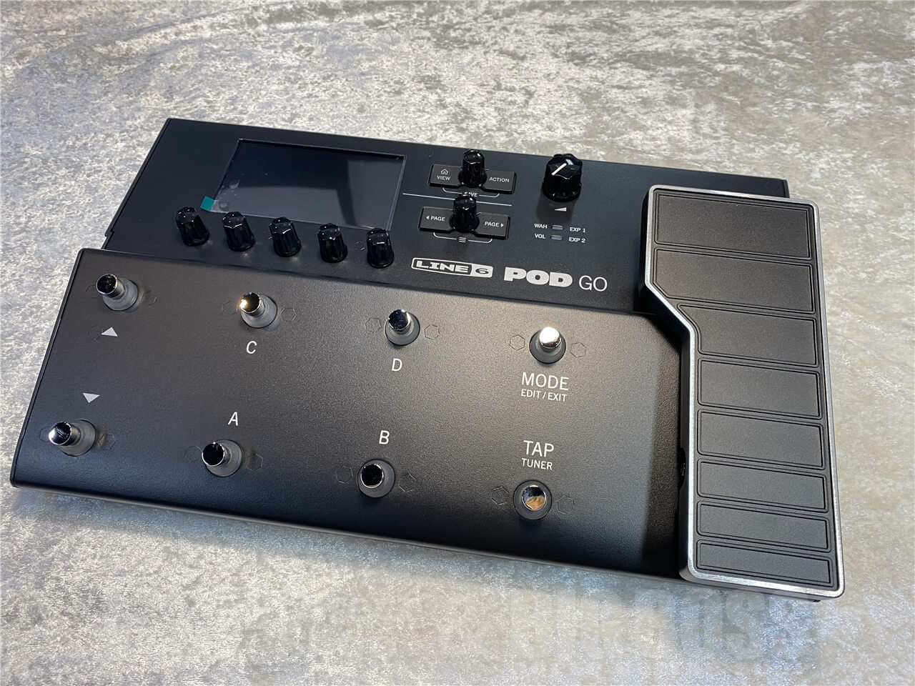 LINE 6 POD GO ポータブルギタープロセッサー Line 6がマルチエフェクト・プロセッサー『POD Go』を発売