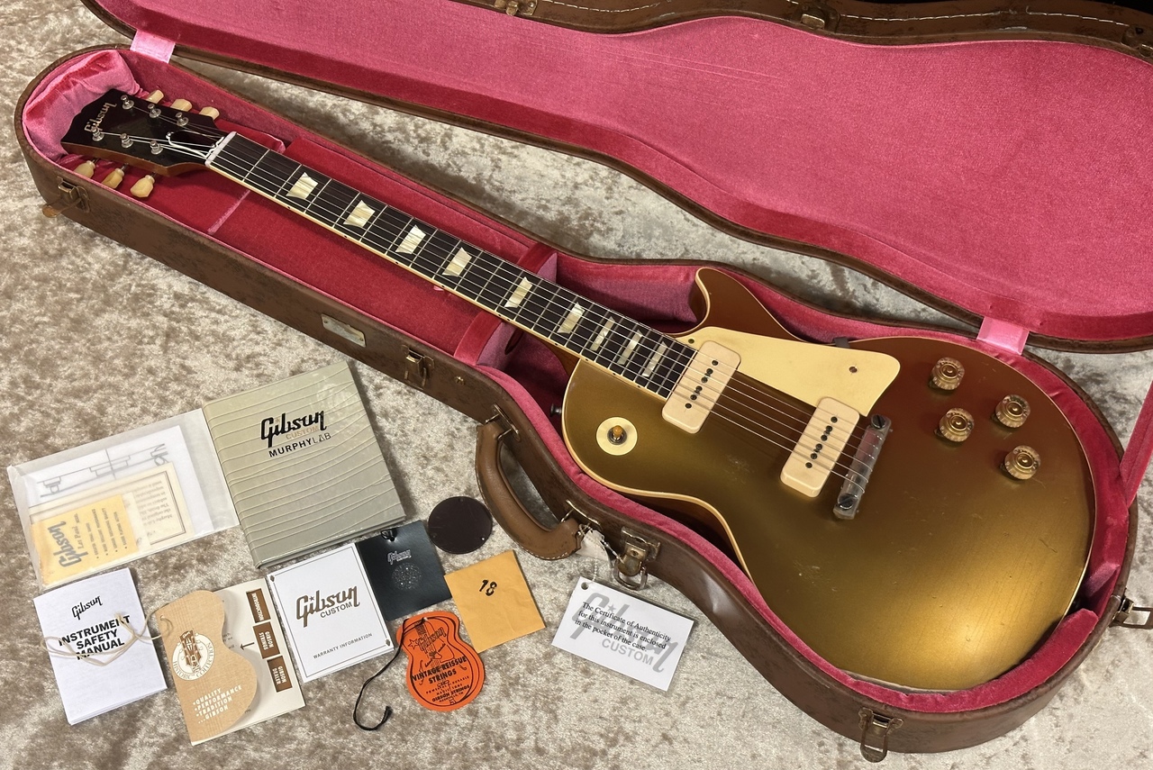 Gibson Custom Shop Murphy Lab 1954 Les Paul Gold Top Reissue