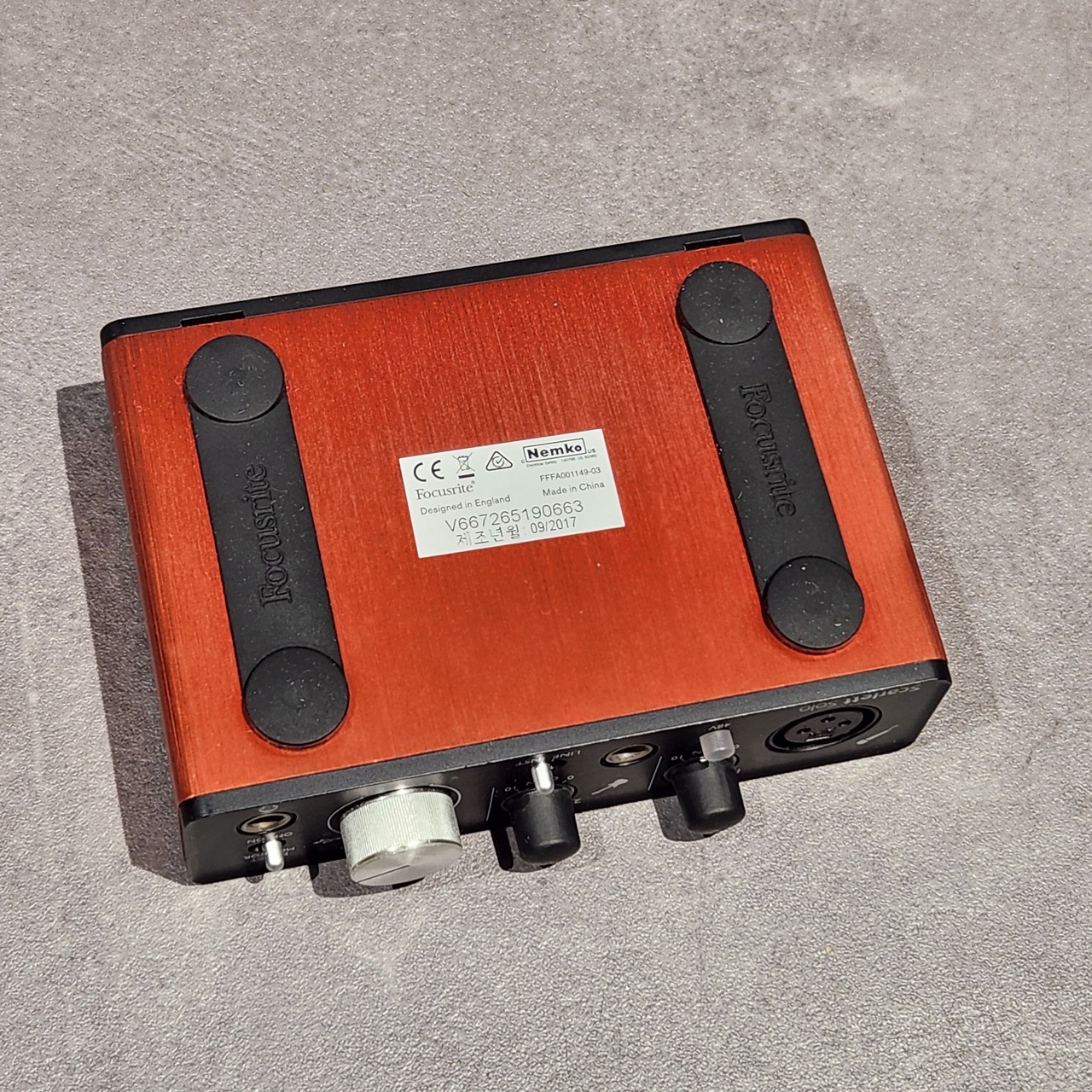 Focusrite Scarlett Solo Gen2【USED】（中古/送料無料）［デジマート