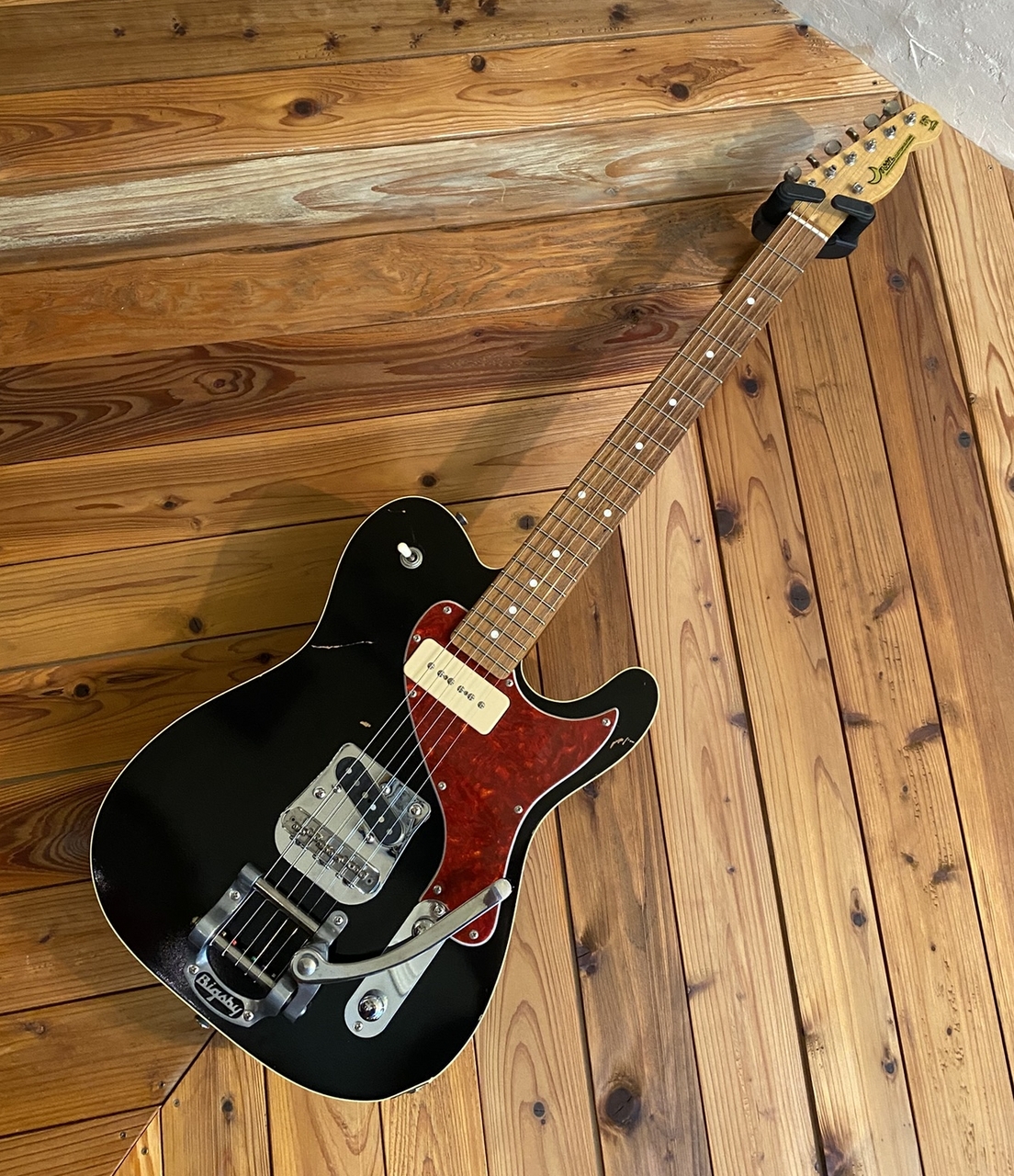 Moon Reggae Master Black Semi Order W Bigsby （中古）【楽器検索