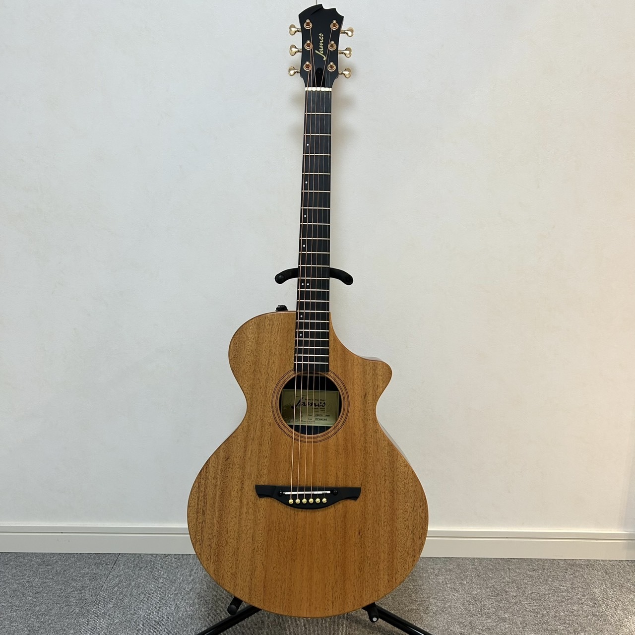 James J-300C II Satin Mahogany エレアコ 生音エフェクト