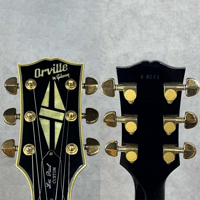Orville by Gibson LPC-57B Les Paul Custom Black Beauty