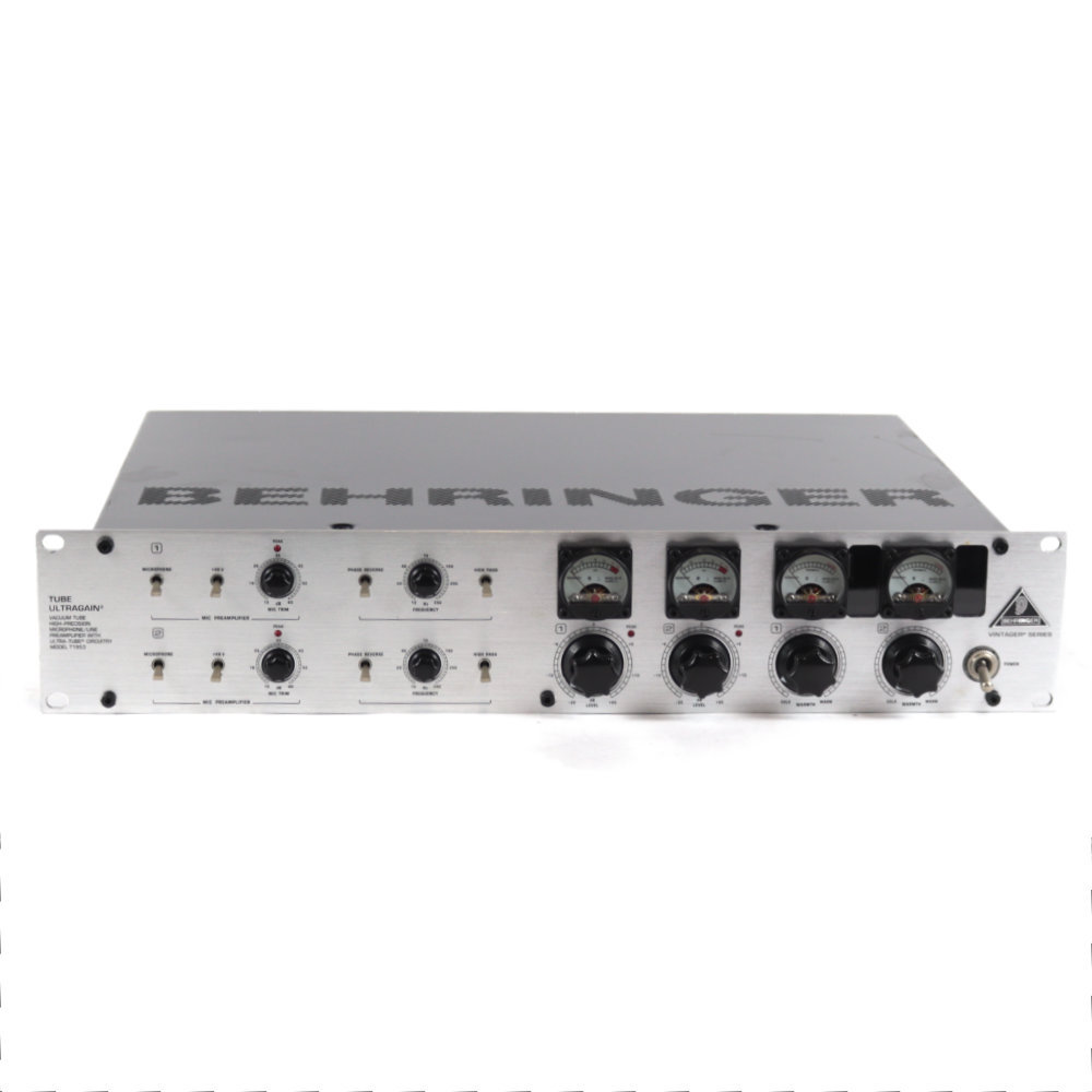 BEHRINGER 【中古】 TUBE ULGAIN T1953 チューブマイクプリアンプ（中古/送料無料）【楽器検索デジマート】