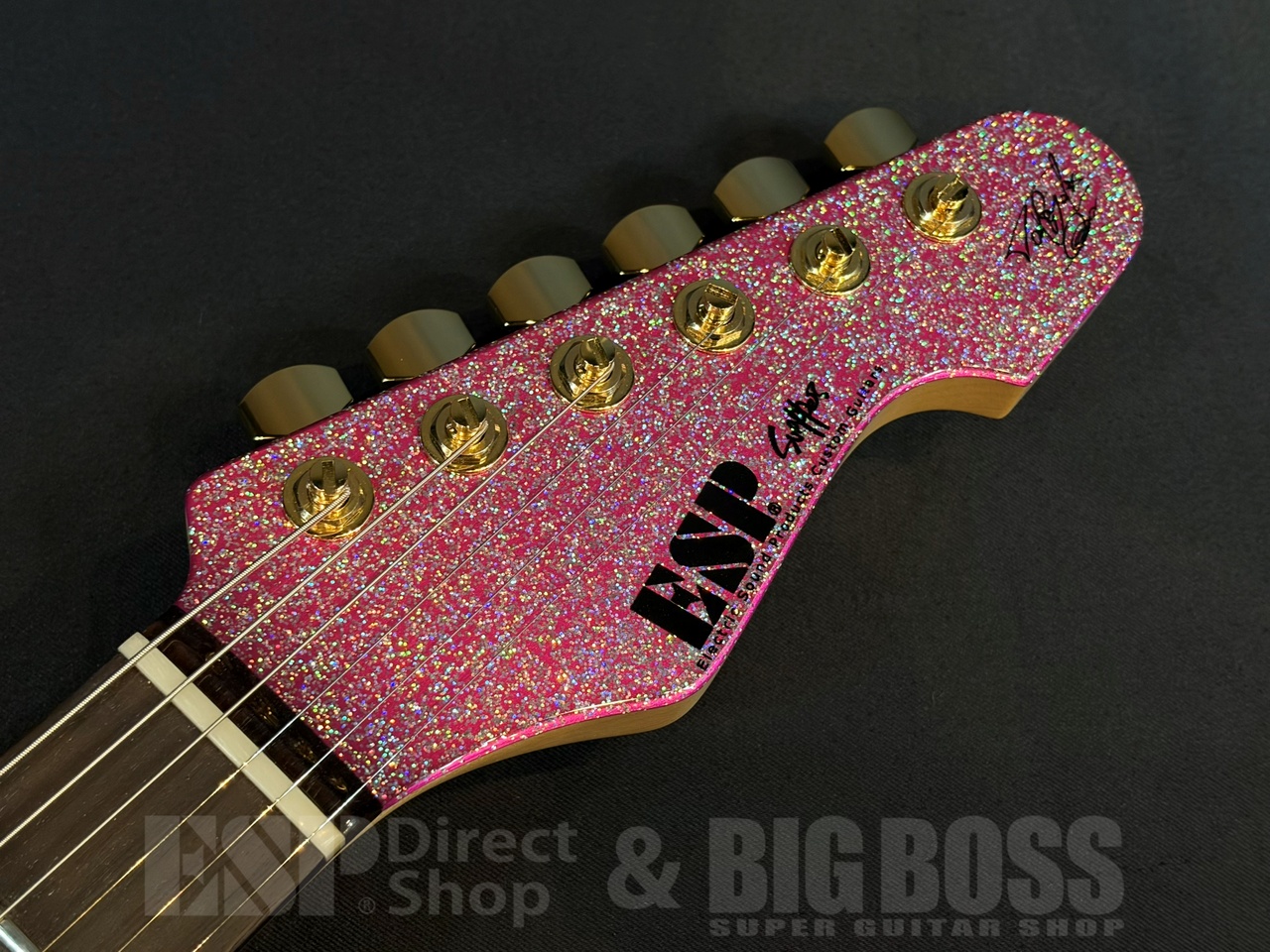 ESP SNAPPER Ohmura Custom/R Twinkle Pink（新品/送料無料）【楽器
