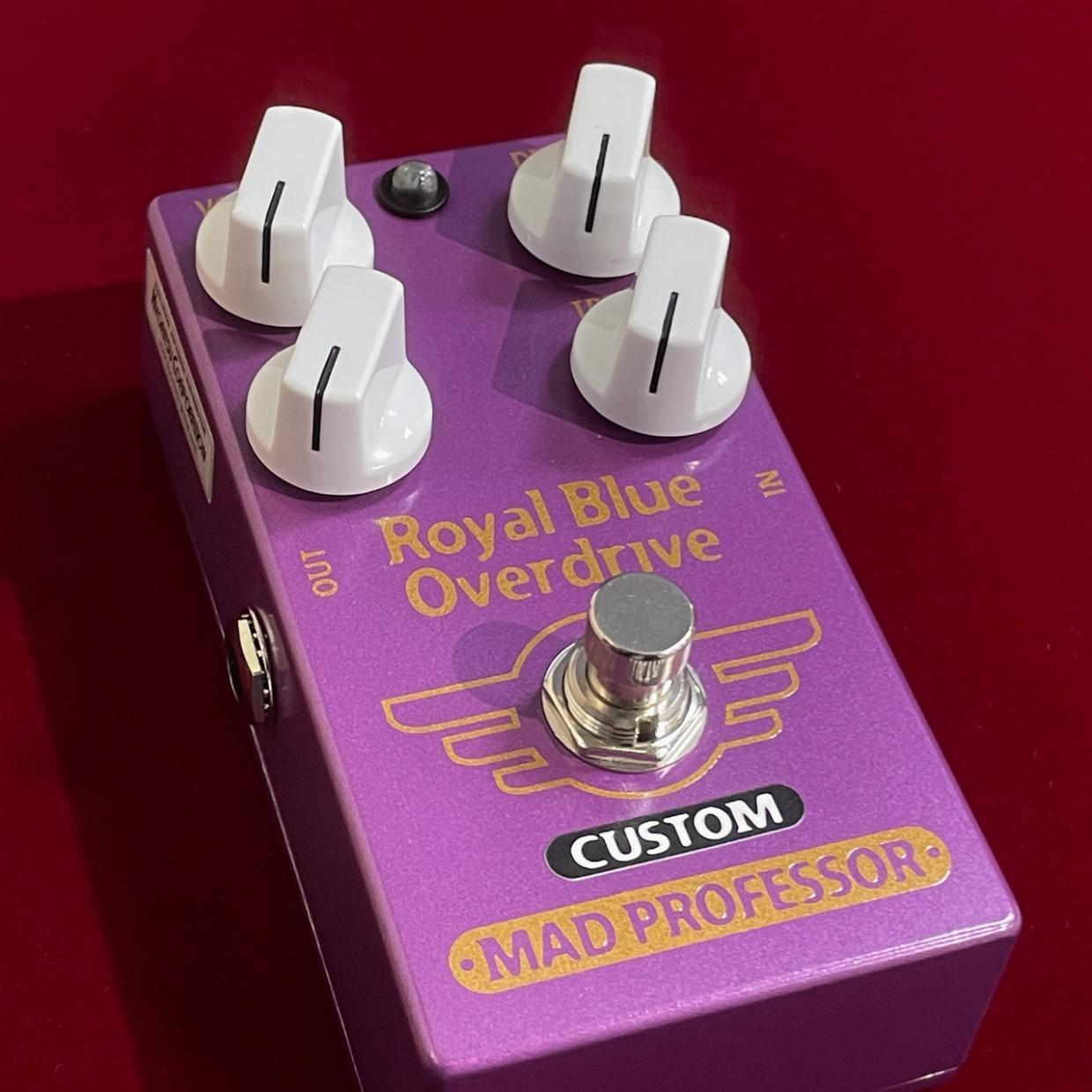 MAD PROFESSOR Royal Blue Overdrive CUSTOM Bluebird mod（新品/送料