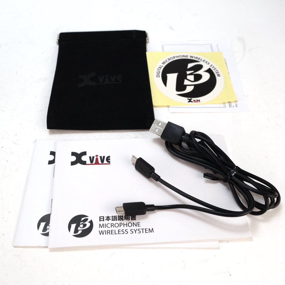 Xvive 【中古】 Xvive XV-U3 マイクロフォン デジタルワイヤレス