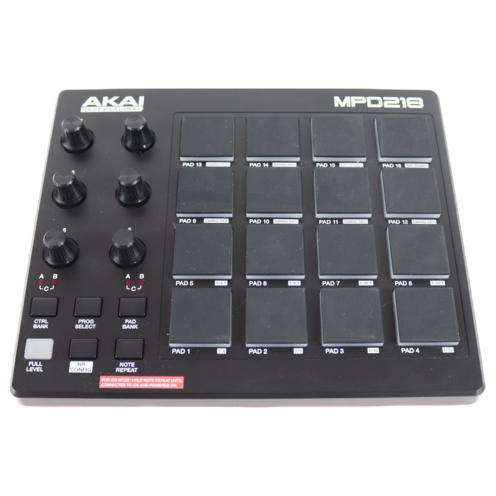 MPD218 MIDI Pad Controller | Akai Pro