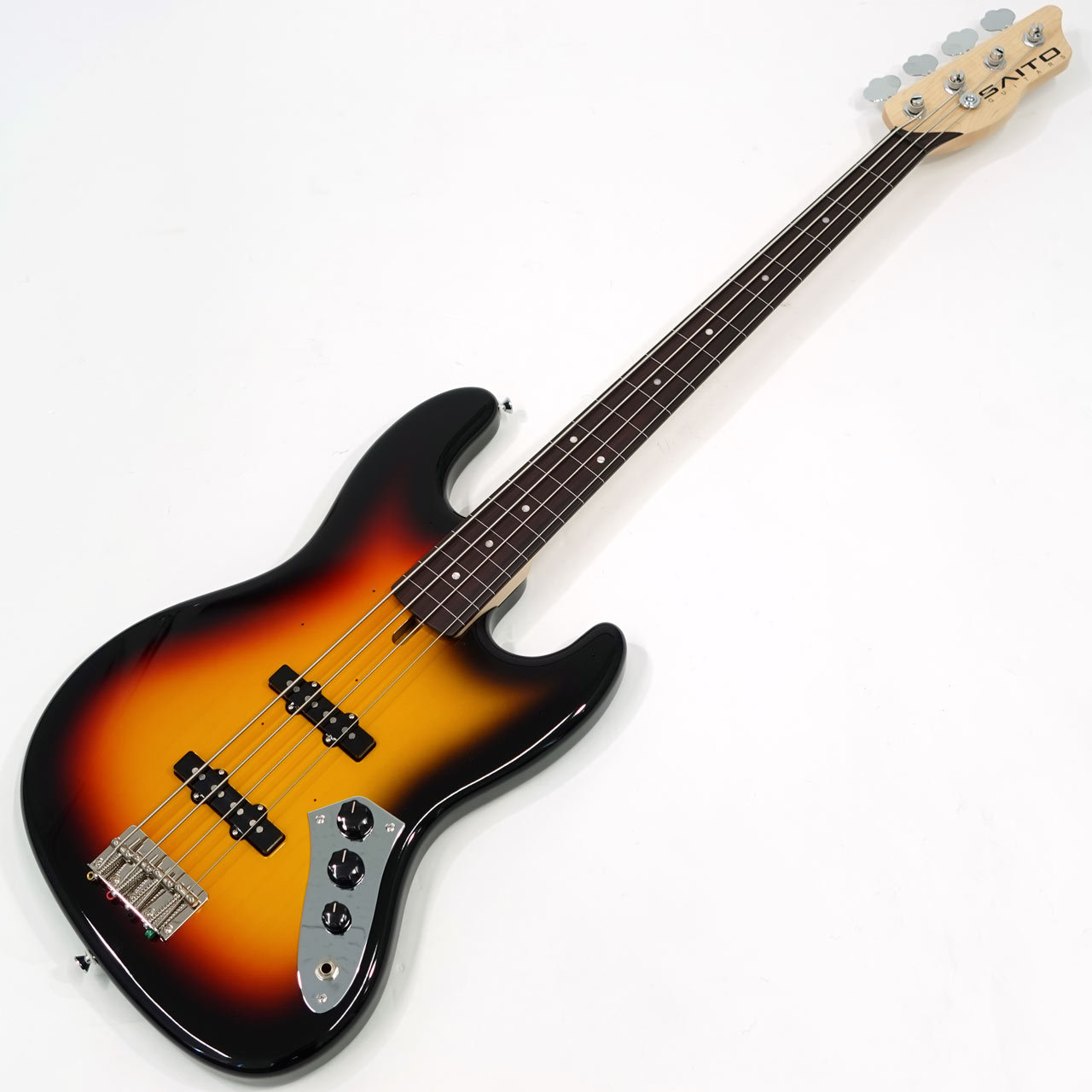 サンペイ SAITO GUITARS S-420bCSJ Heritage Fretless / 3Tone Burst