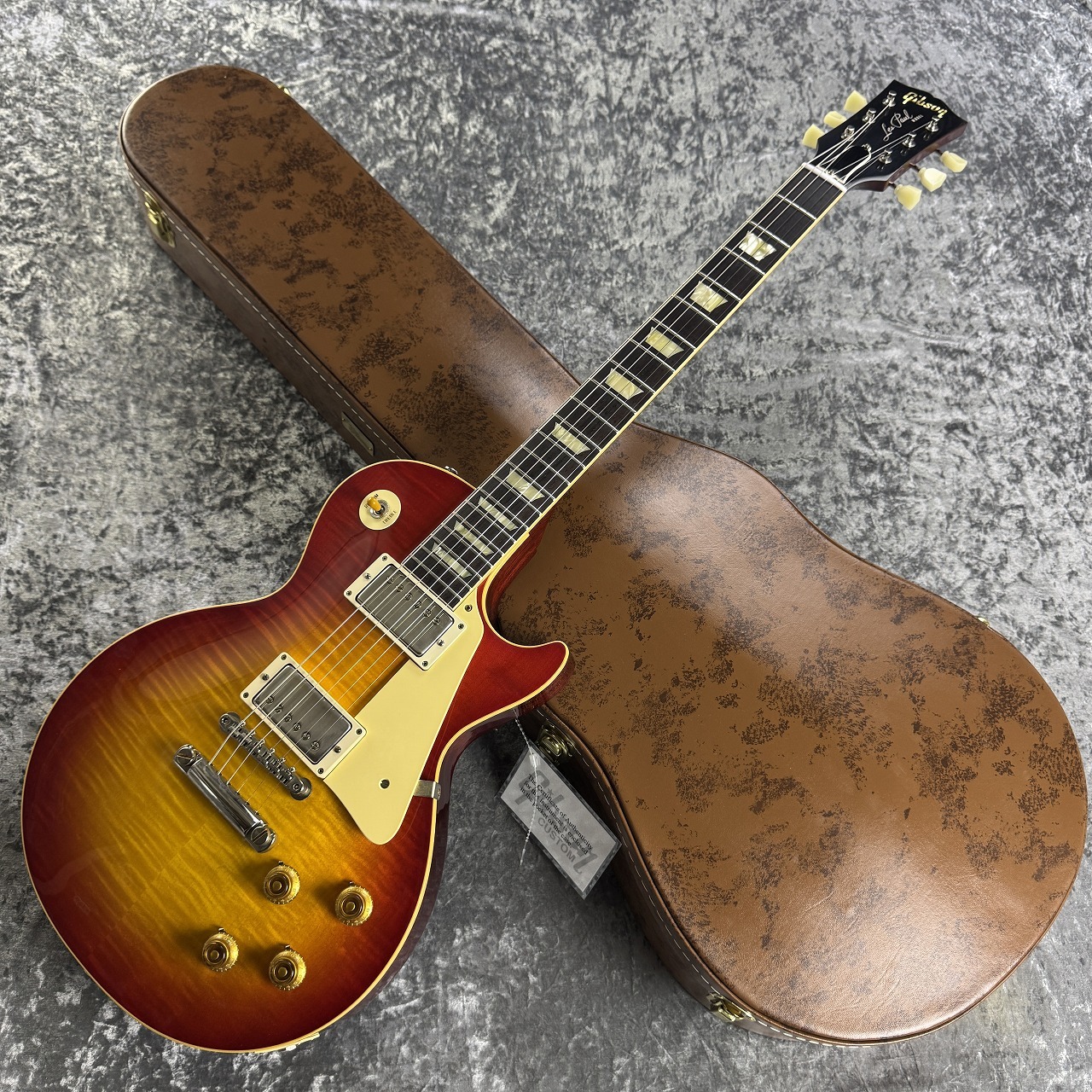 メーカー不明　虎杢　レスポール　スタンダード　3H メーカー不明 虎杢 レスポール スタンダード 3H メーカー不明 虎