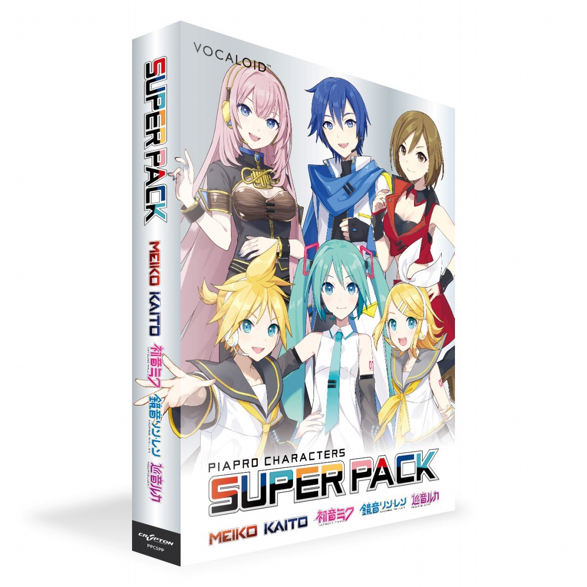 CRYPTON 【2024年8月30日発売予定】PIAPRO CHARACTERS SUPER PACK パッケージ版 VOCALOIDセット 初音ミク 鏡音リン