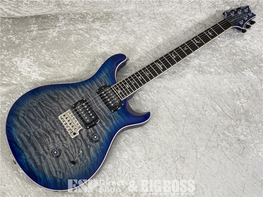 【使用期間2か月】 PRS SE Custom 24 Quilt Limited Paul Reed Smith(PRS) SE Custom 24 Quilt Package (Charcoal Blue