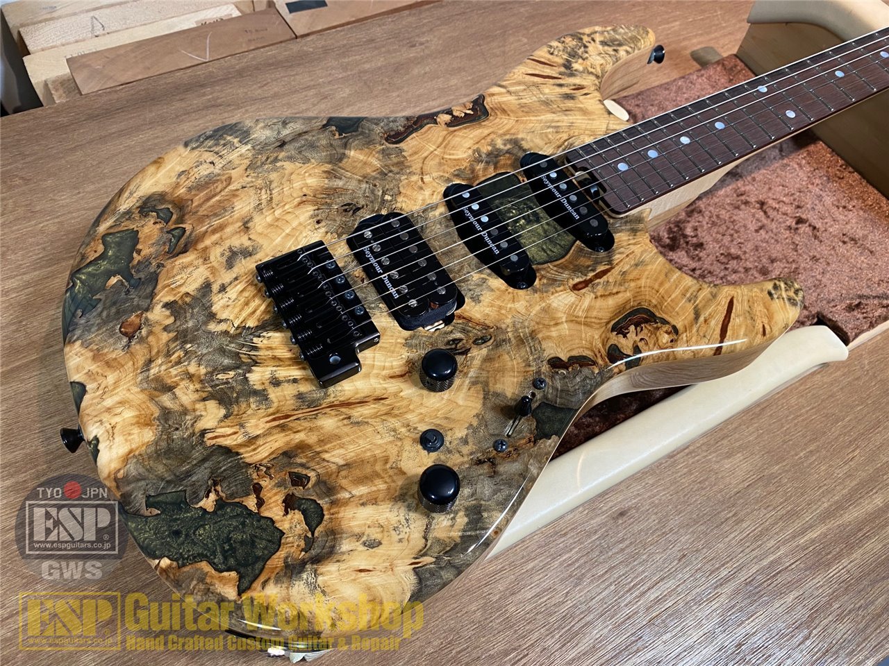 ESP SNAPPER-CTM/R 【Buckeye Burl】