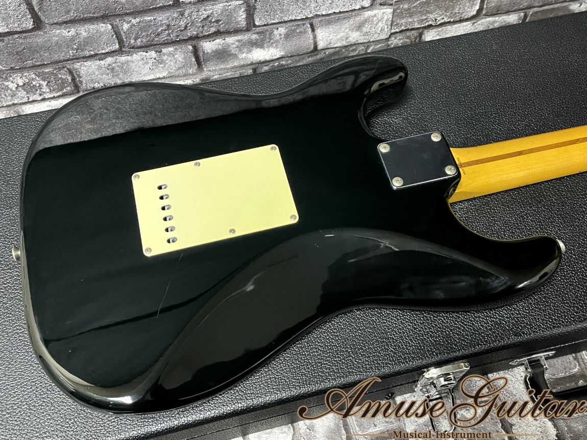 Fender Japan ST-57 # Black 1993~1994年製【FUJIGEN Factory Made】w/Fender Logo  Soft Case 3.39kg（中古）【楽器検索デジマート】