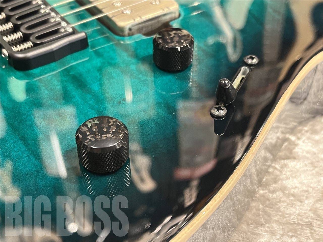 E-II M-II NT HS QM【Black Turquoise Burst】（新品/送料無料）【楽器