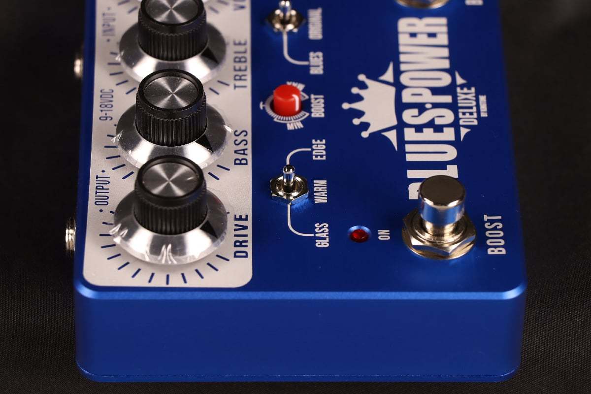 KING TONE GUITAR Blues Power Deluxe “Blue” オーバードライブ