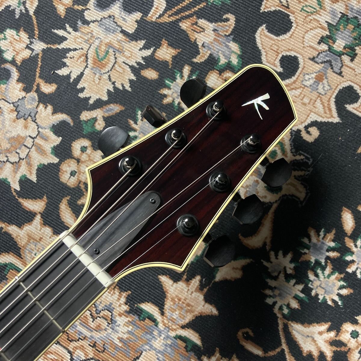 楽器 弦楽器、ギター E-MV-125FR Black Aqua Edwards エレクトリックギター ストラト