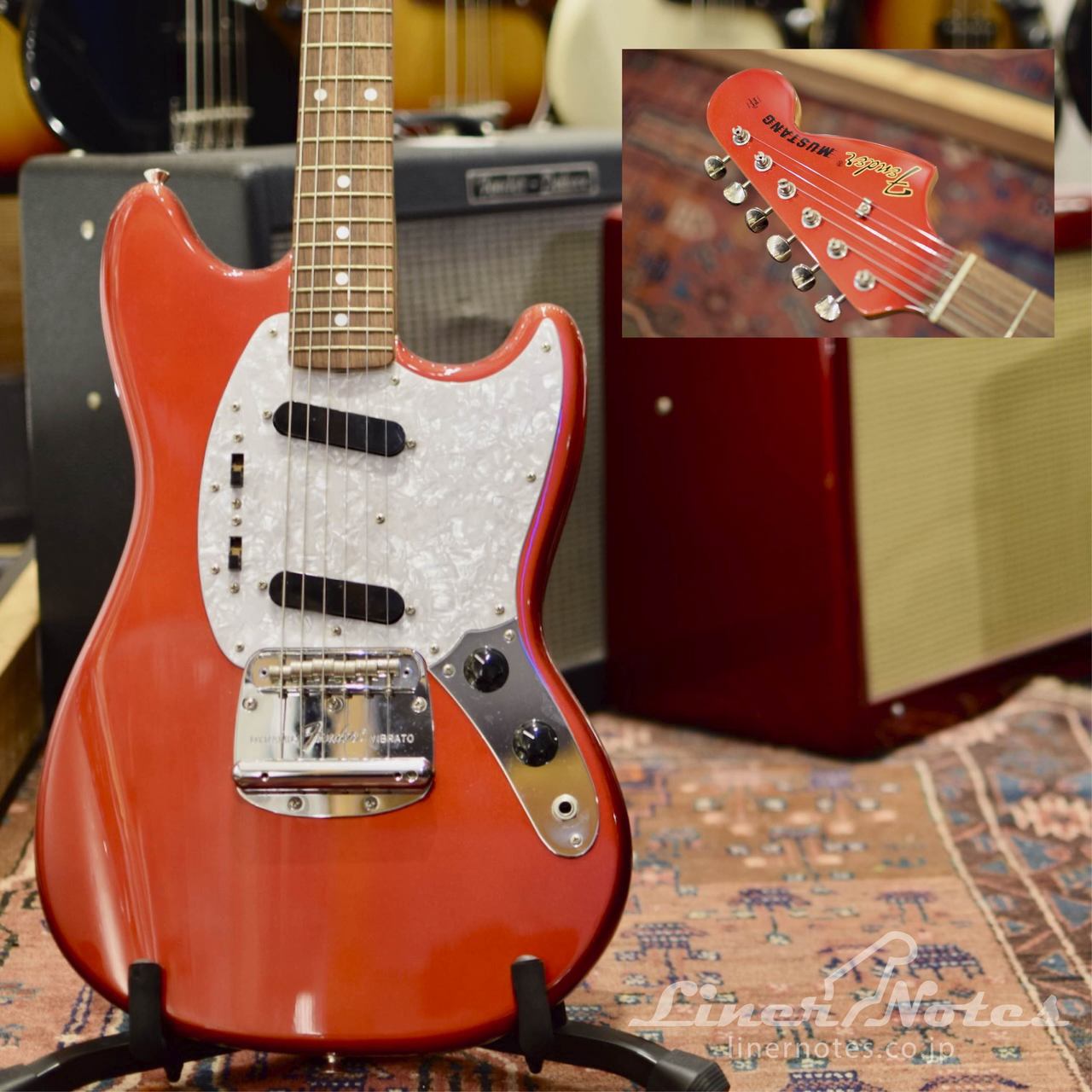 Fender Japan 2010-2012 MG69/MH Mustang (Candy Apple Red