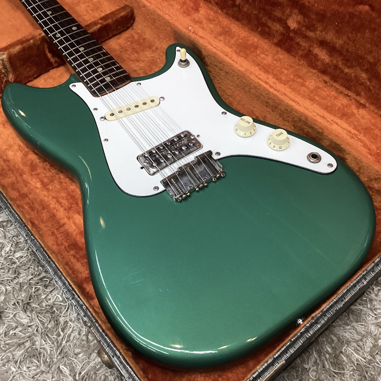 Fender Duo Sonic II Sherwood Green Metallic/Mod 1964～65年製