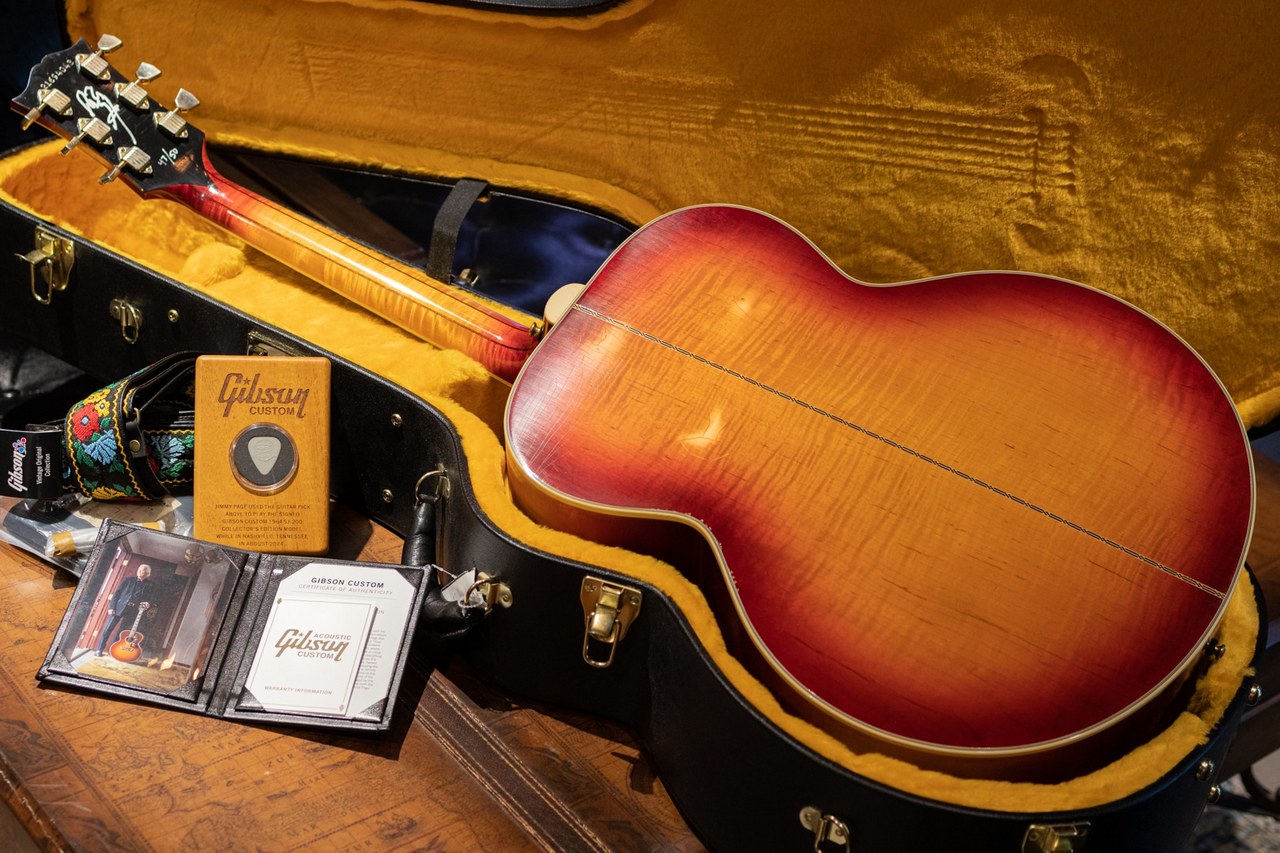 Gibson Jimmy Page 1964 SJ-200 Collector's Edition Cherry Tea