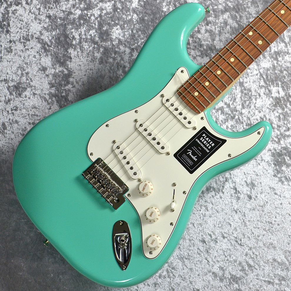 Fender Player Stratocaster 【Sea Foam Green】 エレキギター ストラトキャスタープレイヤーシリーズ （新品/送料無料）【楽器検索デジマート】