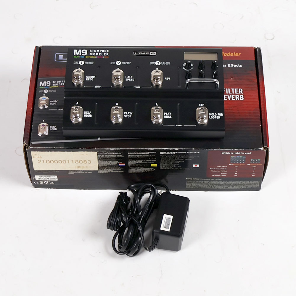 LINE6 M9 Stompbox Modeler マルチエフェクター line6 M9 Stomp box Modeler multi effects Used from Japan | eBay