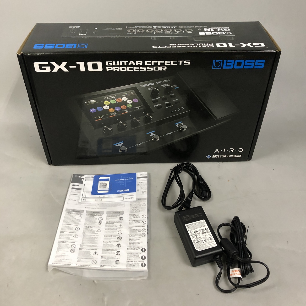 BOSS GX-10 Guitar Effects Processor with Bluetooth Audio MIDI Dual