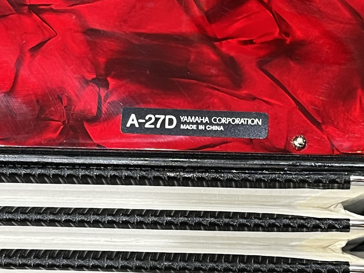 YAMAHA アコーディオン A-27D 美品（中古/送料無料）【楽器検索